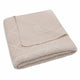 Jollein бебешко одеяло Check Knit Oatmeal 100 x 75 cm