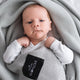 LullaLove Бамбуково одеяло Glamour Сиво 80x100 см
