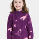 Didriksons Детски суитчър с цип Monte Winter Ocean Purple