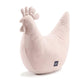 La Millou Grandma Dana's Hen Feeding Cushion Velvet Collection Smoke Rose