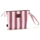 La Millou Водоустойчива козметична чанта Stripes Pink S