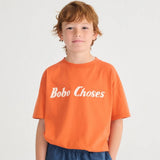Bobo Choses Детска тениска с къс ръкав с щампа