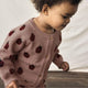 Lil' Atelier Плетена жилетка за бебета Regular Fit Misty Rose NBFLULIO