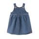 Lil Atelier Рокля без ръкави Nbfobello Dark Blue Denim