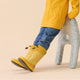 Affenzahn Детски гумени ботуши подплатени barefoot вегански Puddly Tiger
