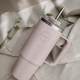 AYA&IDA Термочаша със сламка 885 мл Soft Rose