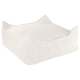 Wigiwama Square Baby Pouffe Ottoman Marshmallow