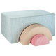 Wigiwama Комплект за игра Peppermint Green Rainbow Baby Pouffe