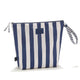 La Millou Водоустойчива козметична чанта XL STRIPES NAVY