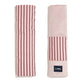 La Millou Подложка за колан от памучен велур STRIPES PINK