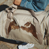 Детска чанта за уикенд Konges Slojd Feather grey