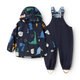 Liewood Комплект за дъжд Manu Dino Roar / Classic Navy