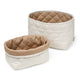 Cam Cam Copenhagen Органайзер за пелени комплект от 2 Classic Stripes Camel