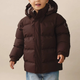 En Fant Детско капитонирано яке Quilt Solid Coffee Bean