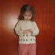 Konges Sløjd Детска жилетка Belou Knit Cardigan Cream and Tulips